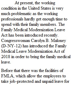 Family Medical Leave Modernization Act